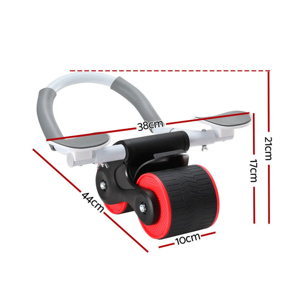 Everfit Ab Roller Automatic Rebound Abdominal Wheel with Knee Pad Home Gym Sport Everfit