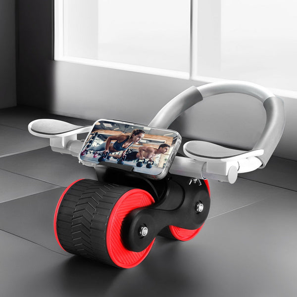 Everfit Ab Roller Automatic Rebound Abdominal Wheel with Knee Pad Home Gym Sport Everfit