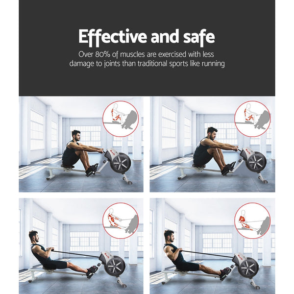 Everfit 8 Level Rowing Exercise Machine Everfit