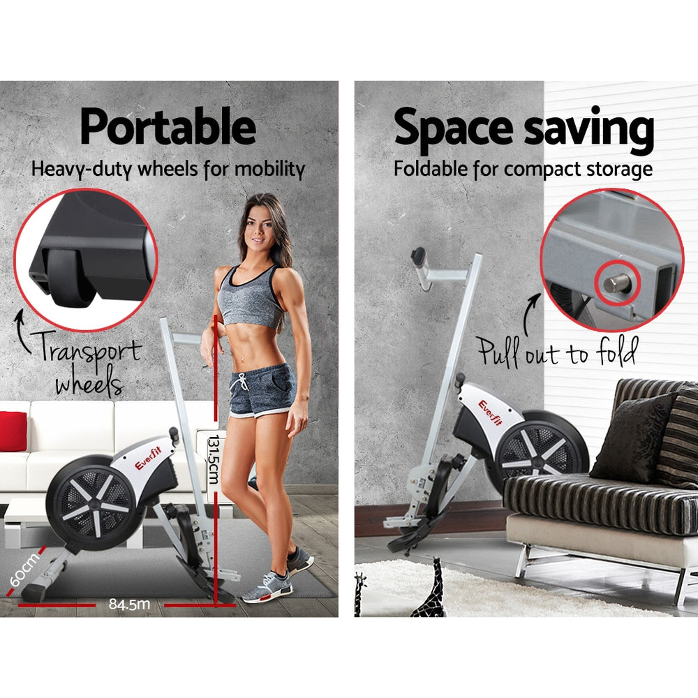 Everfit 8 Level Rowing Exercise Machine Everfit