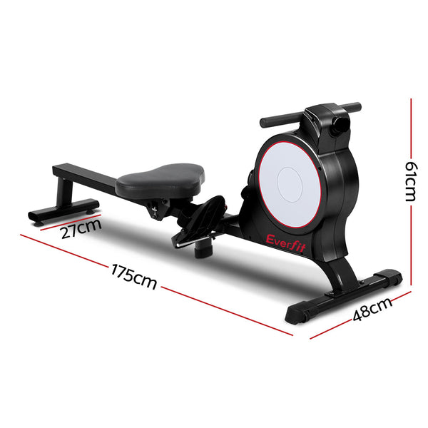 Everfit Magnetic Rowing Exercise Machine Rower Resistance Cardio Fitness Gym Everfit