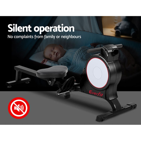 Everfit Magnetic Rowing Exercise Machine Rower Resistance Cardio Fitness Gym Everfit