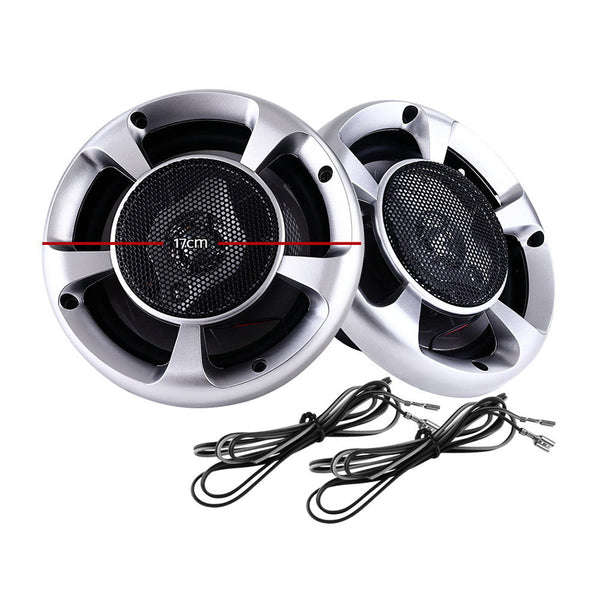 Giantz Set of 2 6.5inch LED Light Car Speakers Does not apply