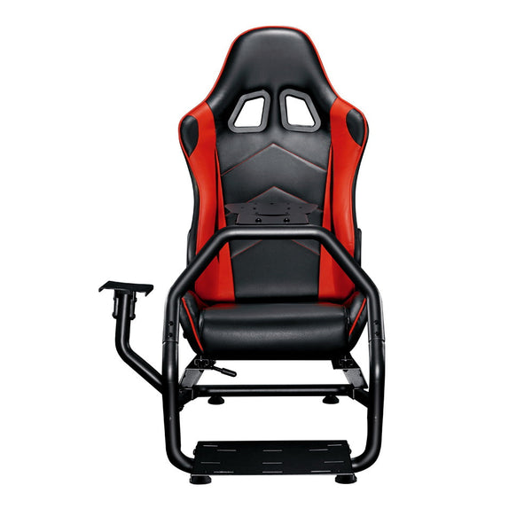 Artiss Racing Simulator Cockpit Steering Wheel Adjustable Gaming Chair PVC Seat Artiss