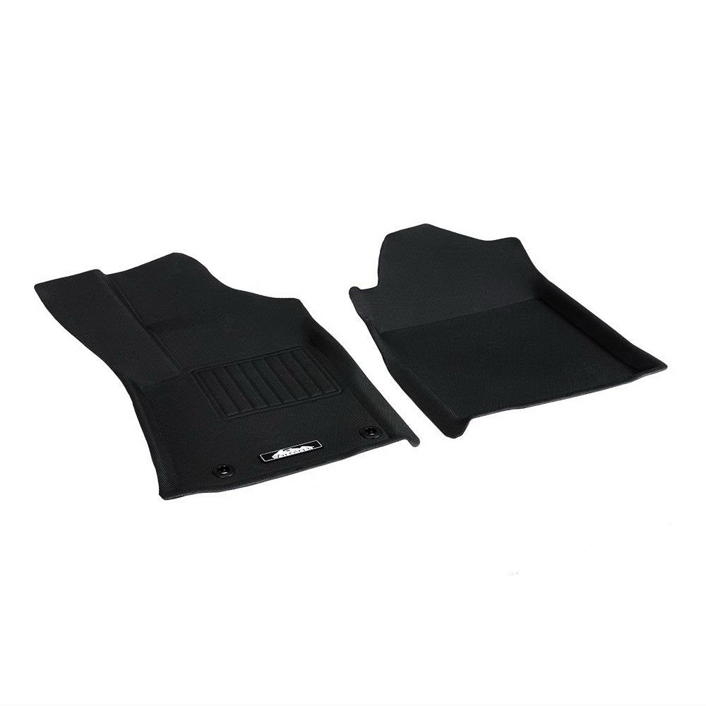 Weisshorn Car Rubber Floor Mats Compatible For Toyota Hilux Dual Cab 2015-2022 Weisshorn