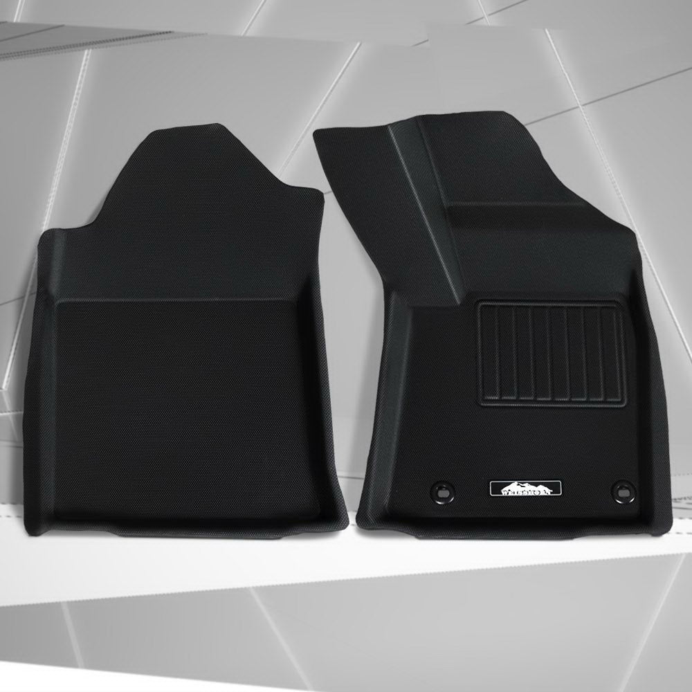 Weisshorn Car Rubber Floor Mats Compatible For Toyota Hilux Dual Cab 2015-2022 Weisshorn