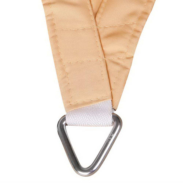 Instahut 3 x 4m Waterproof Rectangle Shade Sail Cloth - Sand Beige freeshipping - Awezingly