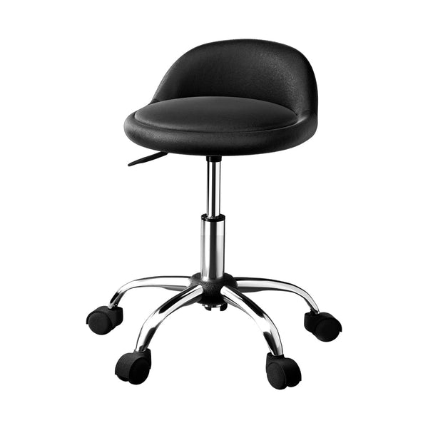 Artiss Salon Stool Swivel Chair Backrest Chairs Artiss