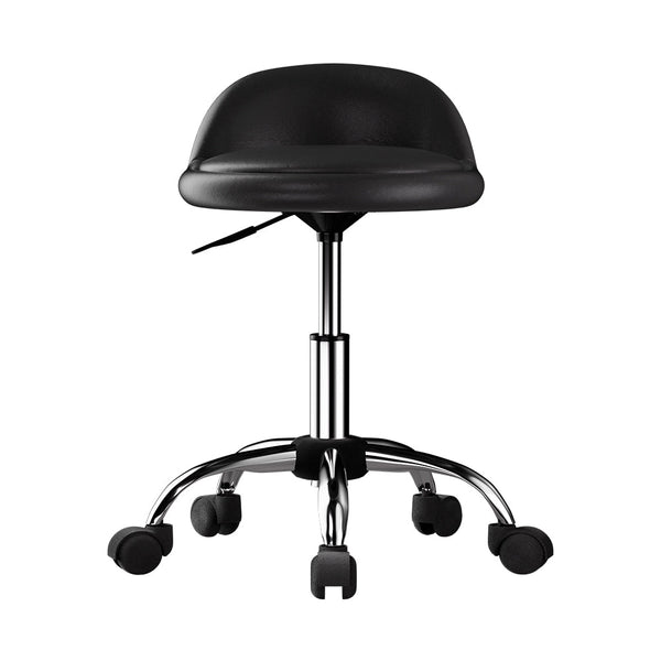 Artiss Salon Stool Swivel Chair Backrest Chairs Artiss