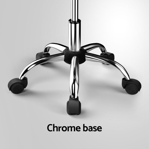 Artiss Salon Stool Swivel Chair Backrest Chairs Artiss