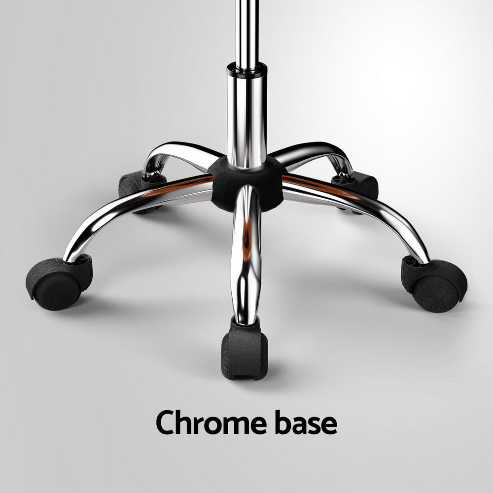 Artiss Salon Stool Swivel Chair Backrest Chairs Artiss