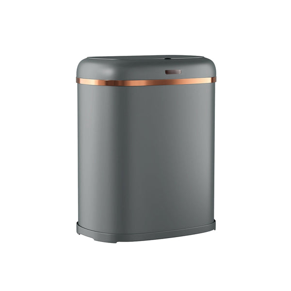 Devanti 38L Motion Sensor Bin Rubbish Waste Automatic Trash Can Kitchen Grey Devanti
