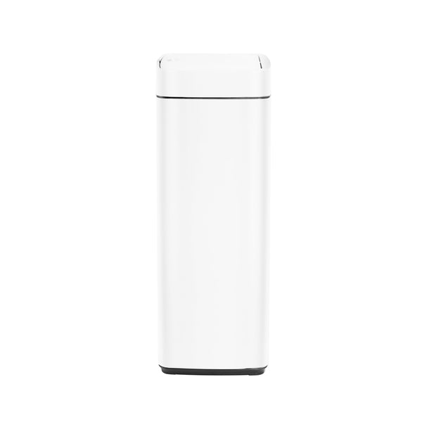 Devanti 45L Sensor Bin White freeshipping - Awezingly