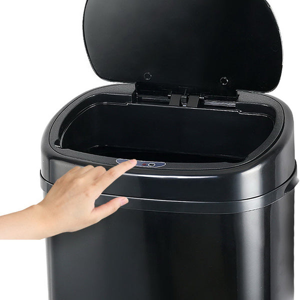 58L Motion Sensor Rubbish Bin - Black freeshipping - Awezingly