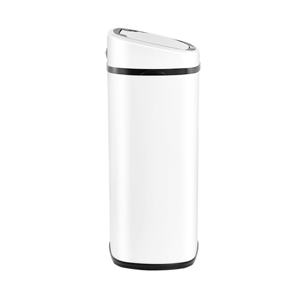 Devanti 58L Sensor Bin White freeshipping - Awezingly