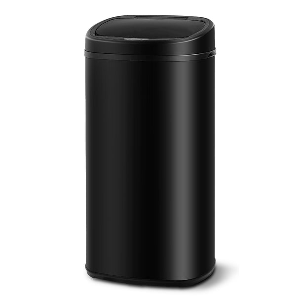 68L Motion Sensor Rubbish Bin - Black freeshipping - Awezingly