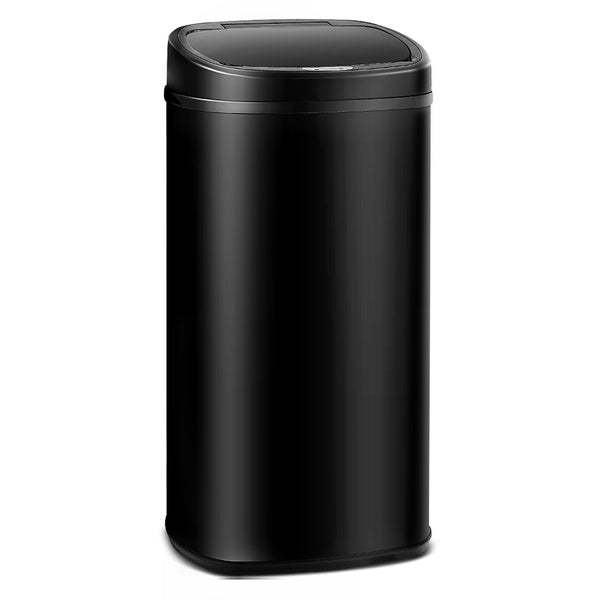 68L Motion Sensor Rubbish Bin - Black freeshipping - Awezingly
