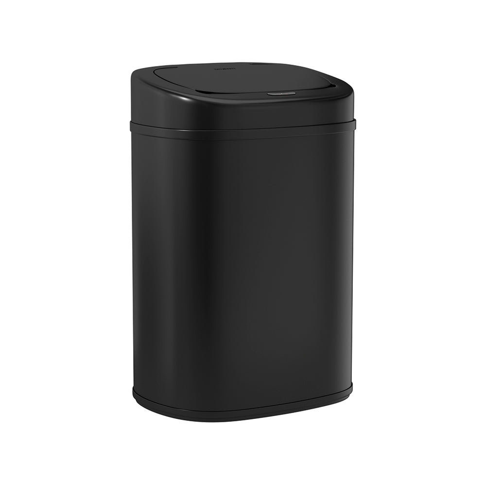 Devanti 82L Motion Sensor Bin Rubbish Waste Automatic Trash Can Kitchen Black Devanti
