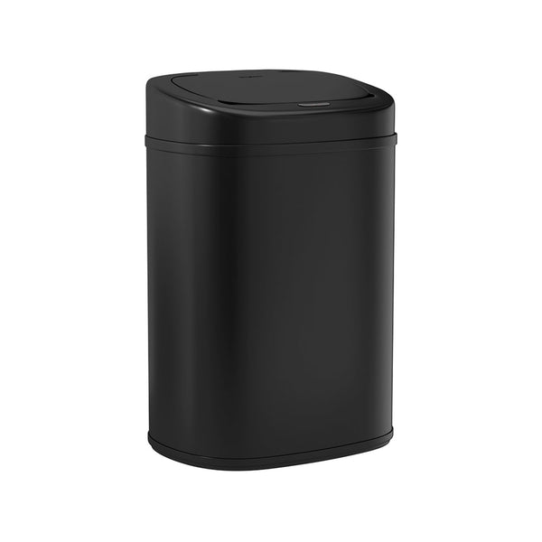 Devanti 82L Motion Sensor Bin Rubbish Waste Automatic Trash Can Kitchen Black Devanti