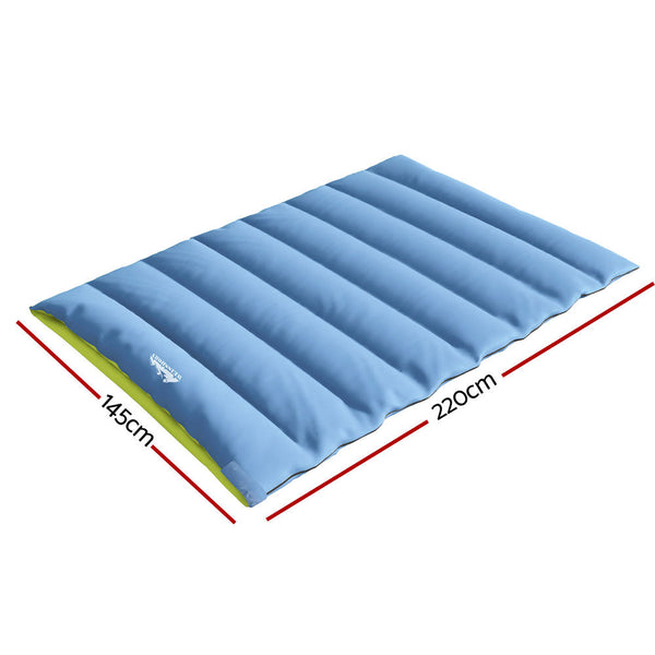 Weisshorn Sleeping Bag Double Bags Thermal Camping Hiking Tent Grey -5°C Weisshorn