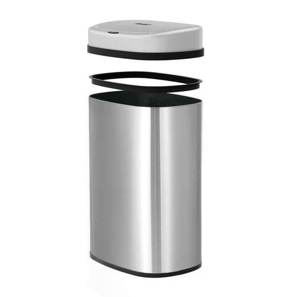 Devanti Sensor Bin 60L Motion Rubbish Stainless Trash Can Automatic Touch Free Devanti