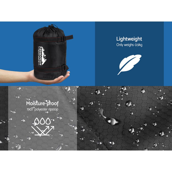 Weisshorn Sleeping Bag Single Camping Hiking Winter Thermal freeshipping - Awezingly