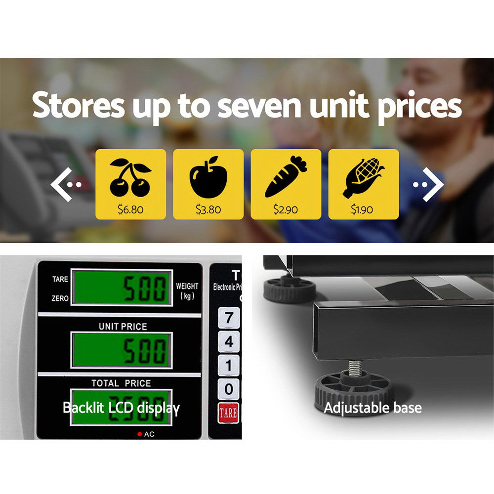 150KG Digital Platform Scale Electronic Scales Shop Market Commercial Postal freeshipping - Awezingly