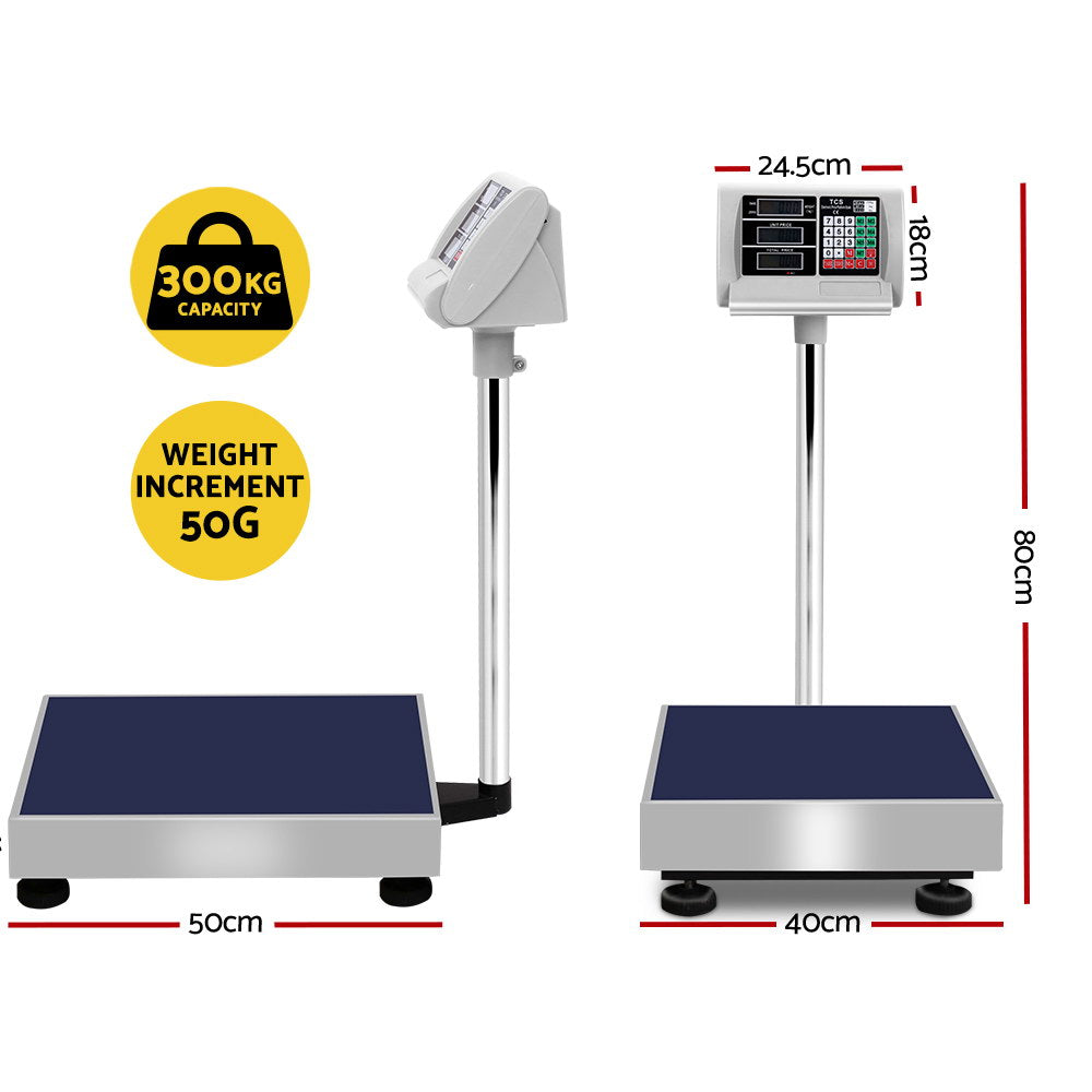 300KG Digital Platform Scale Electronic Scales Shop Market Commercial Postal freeshipping - Awezingly