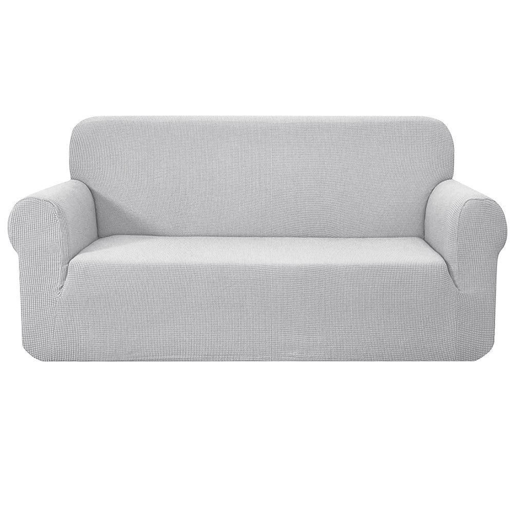 Artiss High Stretch Sofa Cover Couch Lounge Protector Slipcovers 3 Seater Grey Artiss
