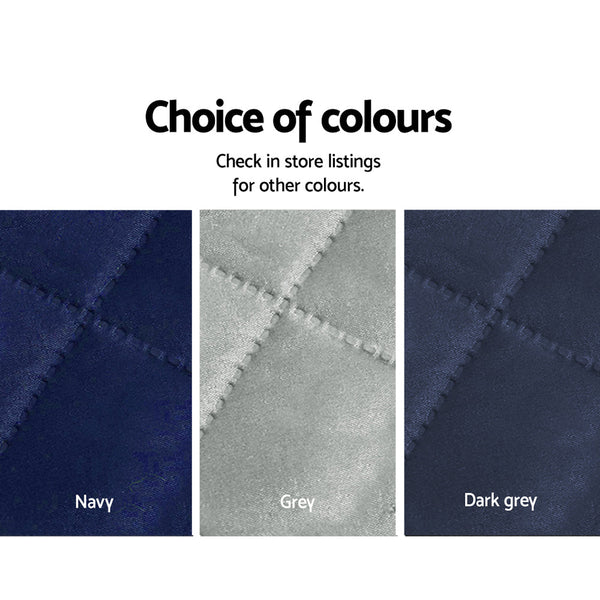 Artiss Sofa Cover Quilted Couch Covers Lounge Protector Slipcovers 3 Seater Dark Grey Artiss