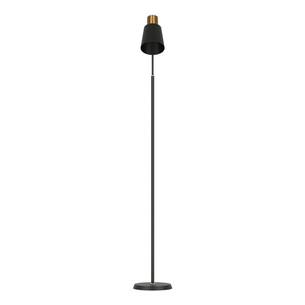 Artiss Floor Lamp Modern Light Stand LED Home Room Office Reading Black Artiss