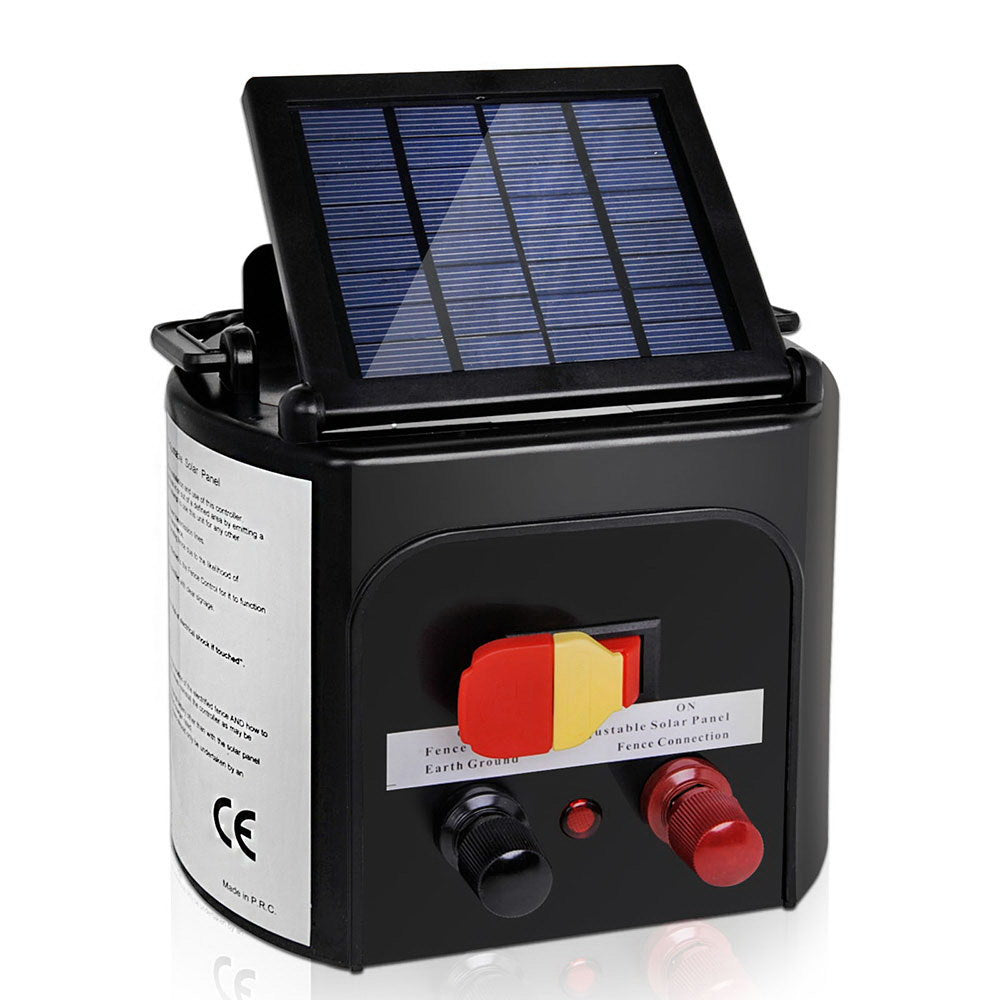 Giantz 5km Solar Electric Fence Charger Energiser Giantz