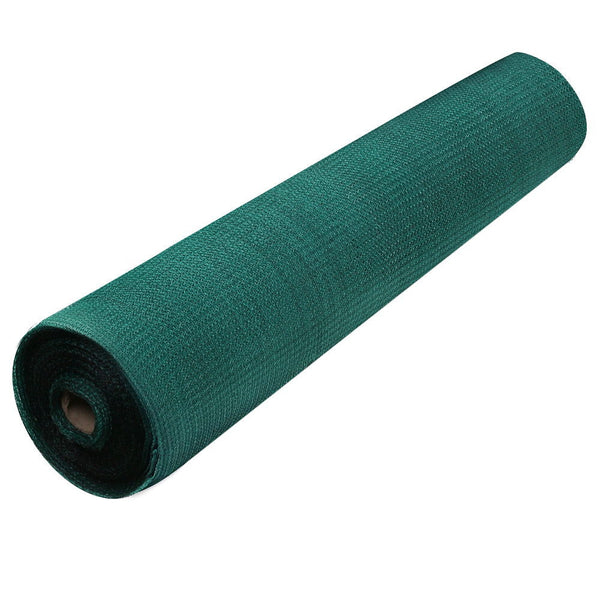 Instahut 1.83x20m 30% UV Shade Cloth Shadecloth Sail Garden Mesh Roll Outdoor Green Does not apply