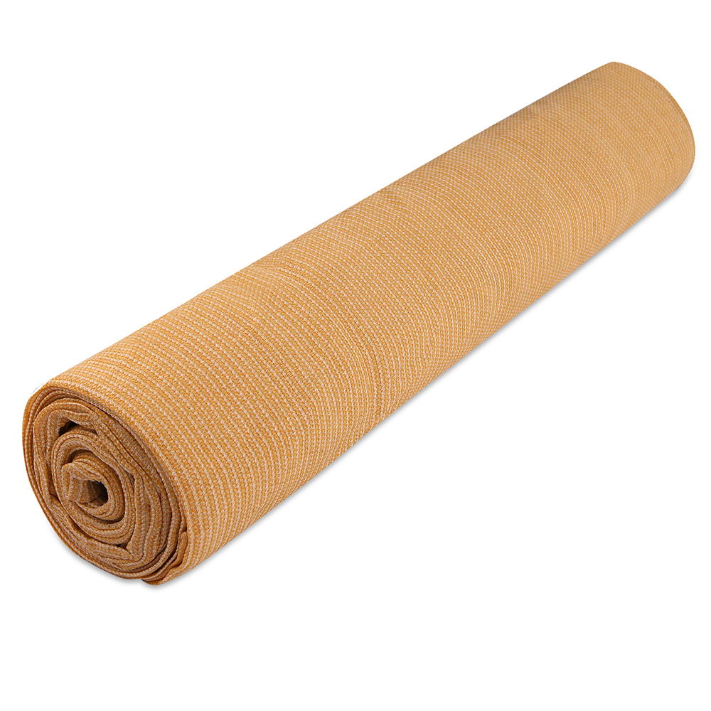 Instahut 70%UV Sun Shade Cloth Shadecloth Sail Roll Mesh Outdoor 1.83x50m Beige Instahut