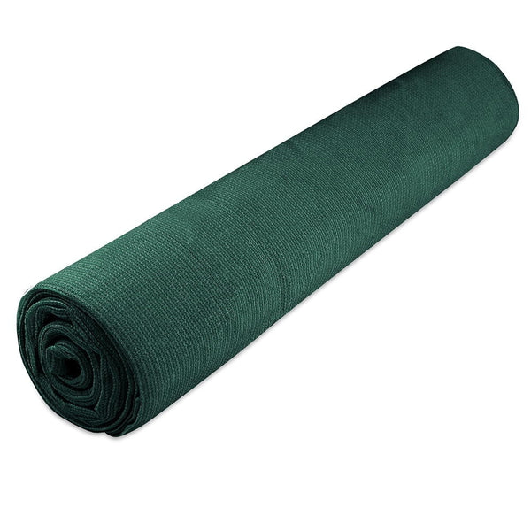 Instahut 90% Sun Shade Cloth Shadecloth Sail Roll Mesh 3.66x10m 195gsm Green Instahut