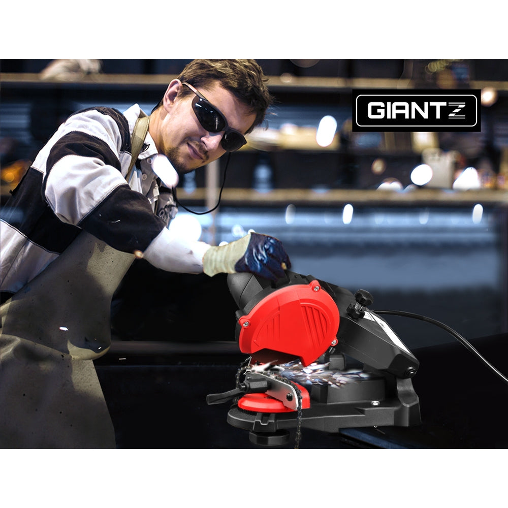 GIANTZ Chainsaw Sharpener Chain Saw Electric Grinder Bench Tool Giantz