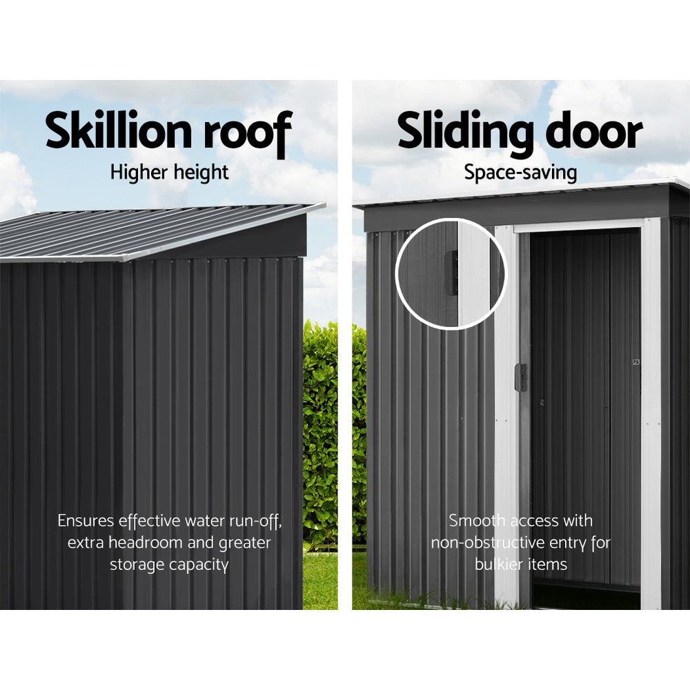 Giantz Garden Shed Outdoor Storage Sheds Tool Workshop 1.62x0.86M freeshipping - Awezingly