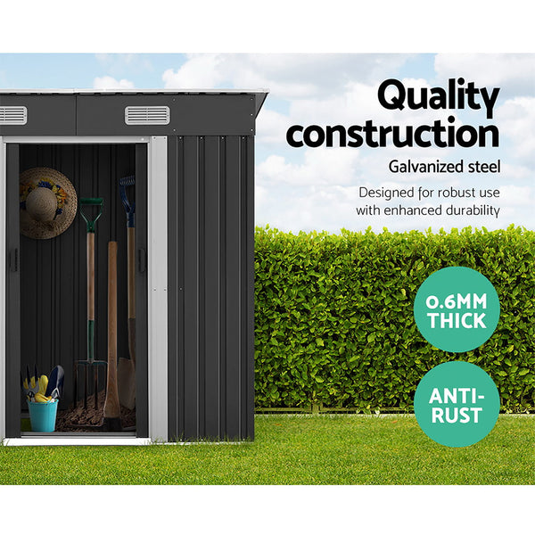 Giantz Garden Shed Outdoor Storage Sheds Tool Workshop 1.94x1.21M with Base freeshipping - Awezingly