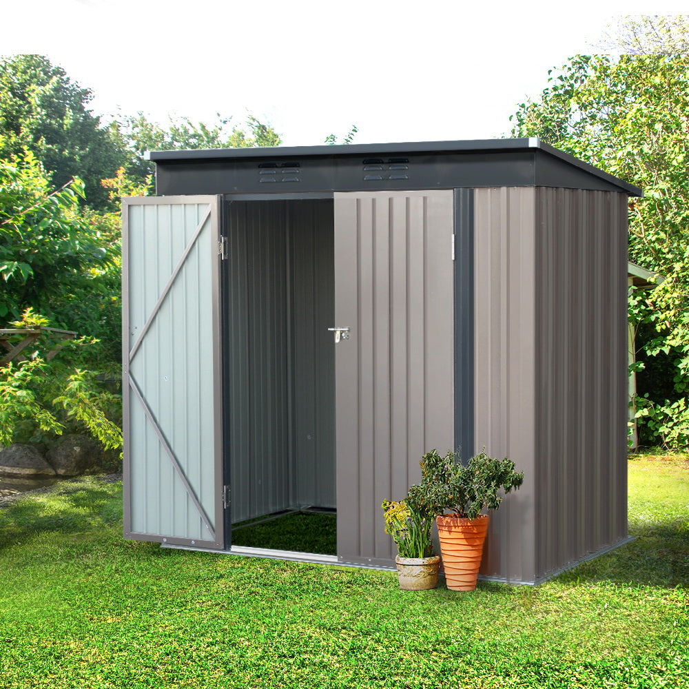 Giantz Garden Shed Sheds Outdoor Storage 1.95x1.31M Steel Workshop House Tool Giantz