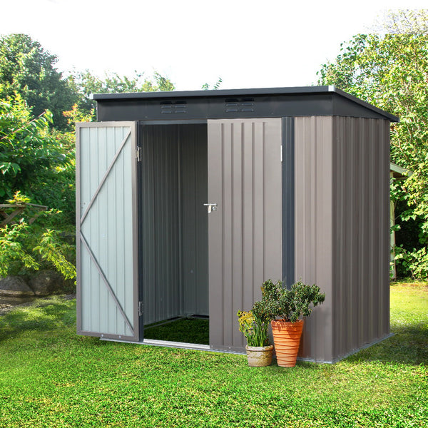 Giantz Garden Shed Sheds Outdoor Storage 1.95x1.31M Steel Workshop House Tool Giantz