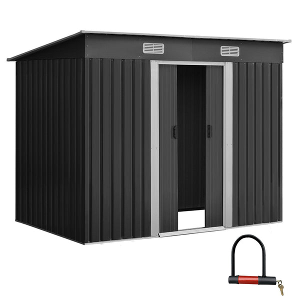 Giantz Garden Shed Outdoor Storage Sheds Tool Workshop 2.38x1.31M freeshipping - Awezingly