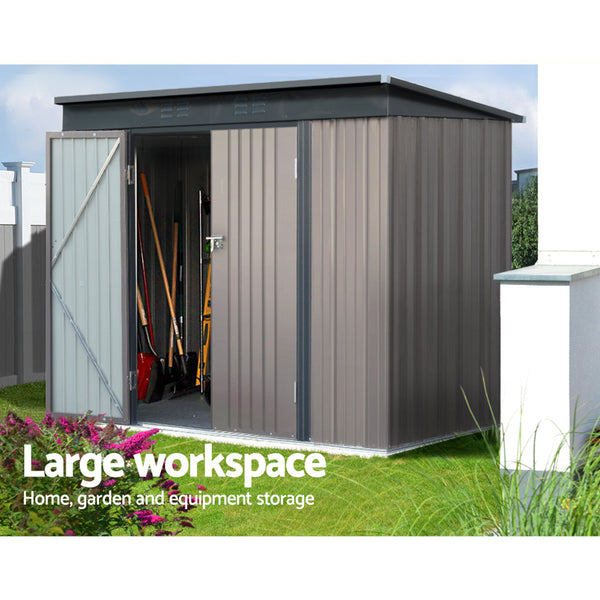Giantz Garden Shed Sheds Outdoor Storage 2.31x1.31M Tool Workshop Shelter Giantz