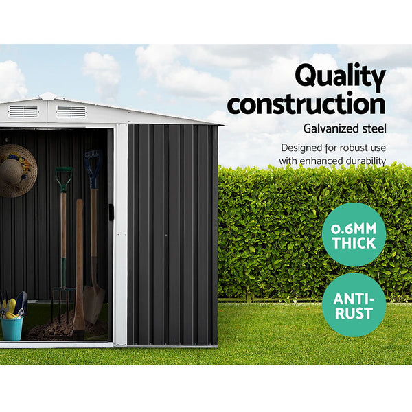 Giantz Garden Shed Outdoor Storage Sheds Tool Workshop 2.58X2.07M Giantz