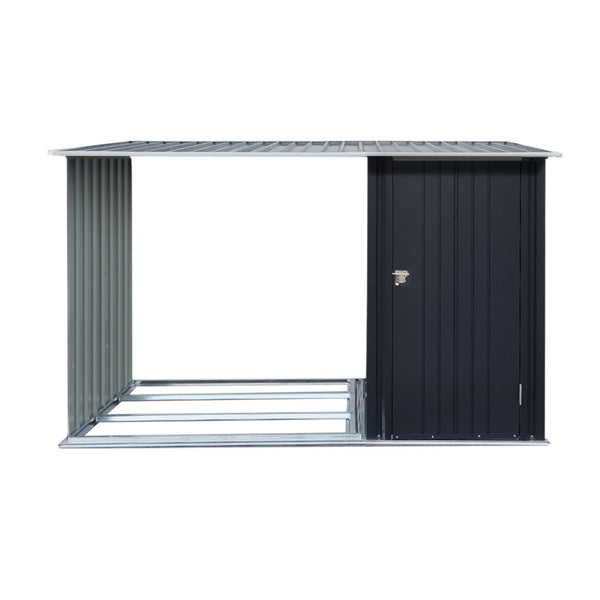 Giantz Garden Shed Sheds Outdoor Tool 2.49x1.04M Storage Workshop House Galvanised Steel Giantz