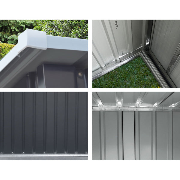 Giantz Garden Shed Sheds Outdoor Tool 0.99x1.04M Storage Workshop House Galvanised Steel Giantz