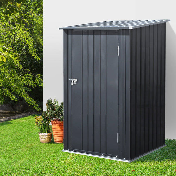 Giantz Garden Shed Sheds Outdoor Tool 0.99x1.04M Storage Workshop House Galvanised Steel Giantz