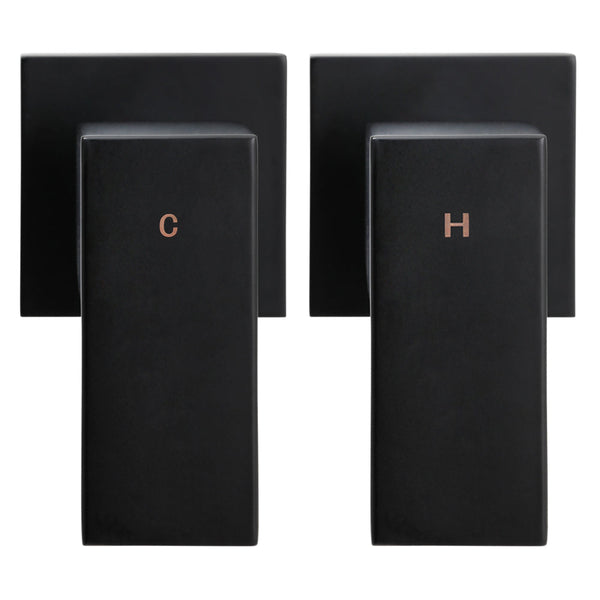 Cefito WELS 9'' Rain Shower Head Taps Round Handheld High Pressure Wall Black Does not apply