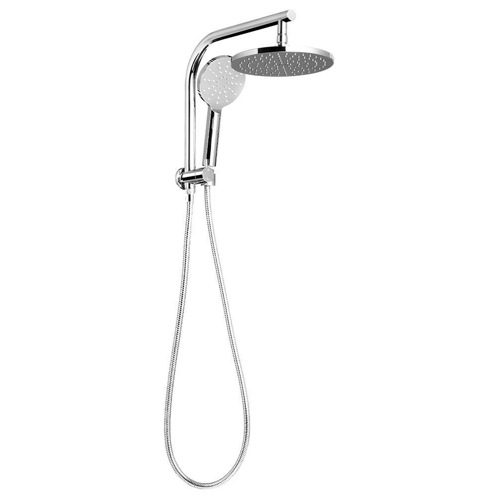 Cefito WELS 9'' Rain Shower Head Set Round Handheld High Pressure Wall Chrome Does not apply