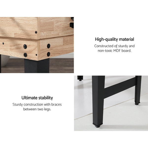 10 in 1 Soccer Table Foosball Hockey Pool Bowling Combo Games Home Party Gift Does not apply