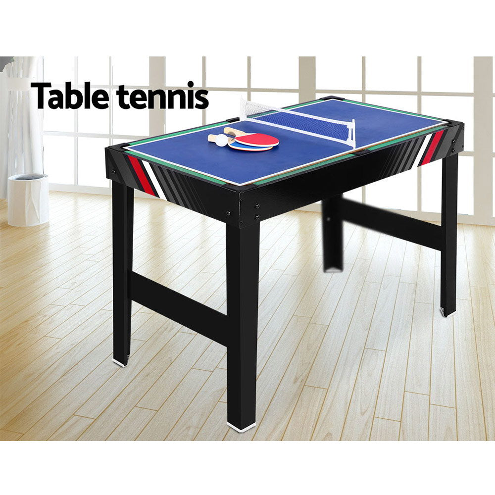 4-in-1 Games Table Soccer Foosball Pool Table Tennis Air Hockey Home Party Gift Does not apply